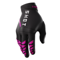 Gants SHOT core rose 2025 | Oxmoto