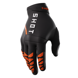 Gants SHOT core orange 2025 | Oxmoto
