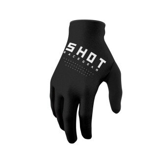 Gants enfant SHOT raw noir 2023 | Oxmoto