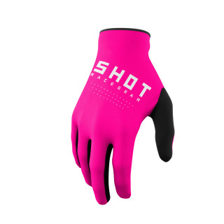 Gants enfant SHOT raw rose 2023 | Oxmoto