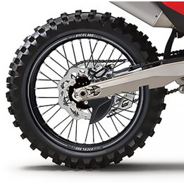 Roue arrière complète haan wheels a60 19x2,15x36t jante noir/moyeu noir/rayons noir/têtes de rayons argent 1076714006