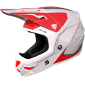Casque SHOT core comp rouge/blanc 2023 | Oxmoto