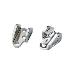 Support de repose-pieds Scar titane STFMB153 | Oxmoto