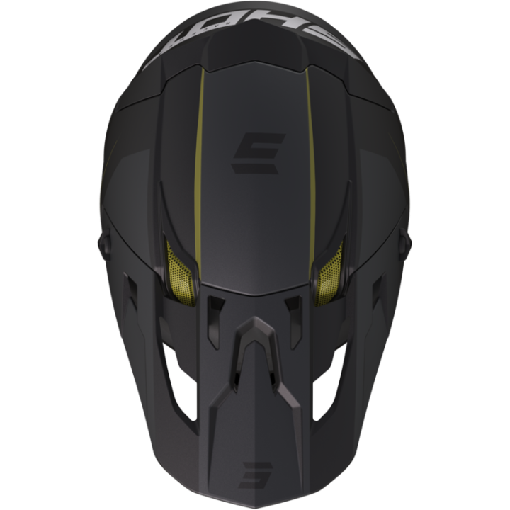 Casque SHOT core comp noir/or mat 2023 | Oxmoto