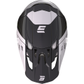 Casque SHOT core fast noir/blanc 2023 | Oxmoto