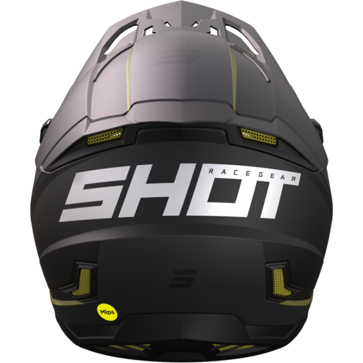 Casque SHOT core comp noir/or mat 2023 | Oxmoto