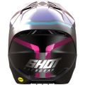 Casque SHOT race sky violet/chrome 2024 | Oxmoto