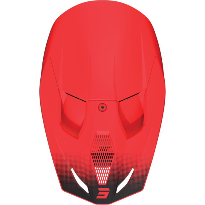 Casque SHOT race raw rouge mat 2023 | Oxmoto