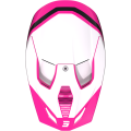 Casque SHOT race sky rose/blanc 2023 | Oxmoto