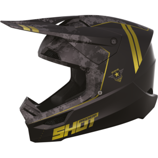 Casque SHOT furious army or mat 2023 | Oxmoto