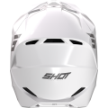 Casque SHOT furious solid blanc 2023 | Oxmoto