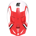 Casque SHOT race tracer rouge/blanc 2023 | Oxmoto