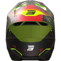 Casque SHOT furious Matrix rouge/jaune/noir 2023 | Oxmoto