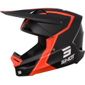 Casque SHOT furious reflex orange/noir 2023 | Oxmoto