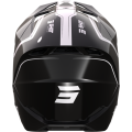 Casque SHOT furious reflex noir/blanc 2023 | Oxmoto