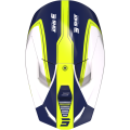 Casque SHOT furious reflex bleu/jaune/blanc 2023 | Oxmoto