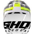 Casque SHOT furious scope jaune fluo/noir 2023 | Oxmoto