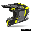 Casque Airoh aviator 3 glory jaune mat 2024 | Oxmoto