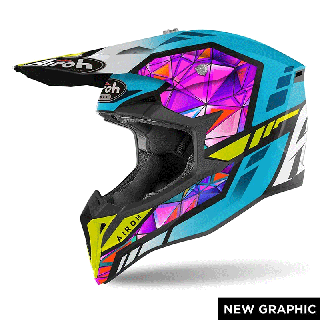 Casque Airoh wraap diamond 2024 | Oxmoto