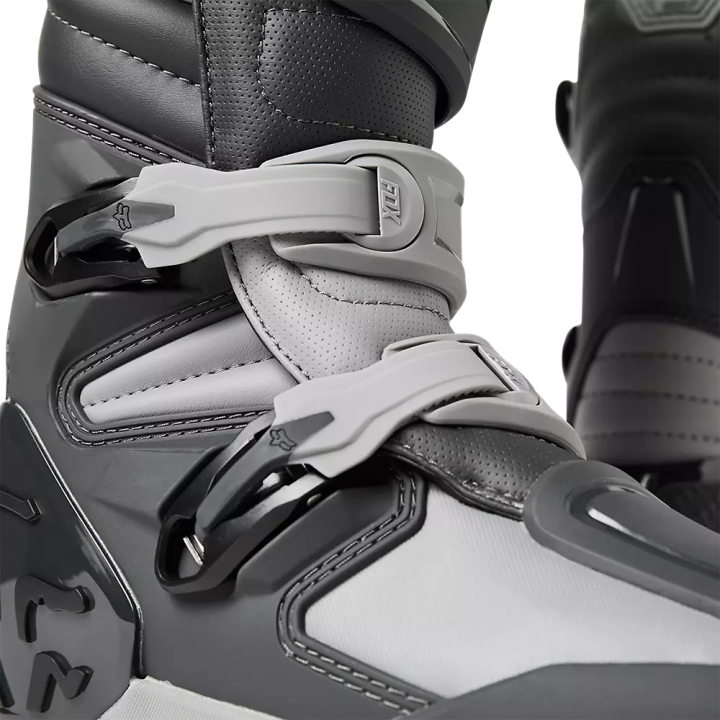 Bottes FOX comp gris 2024 | Oxmoto