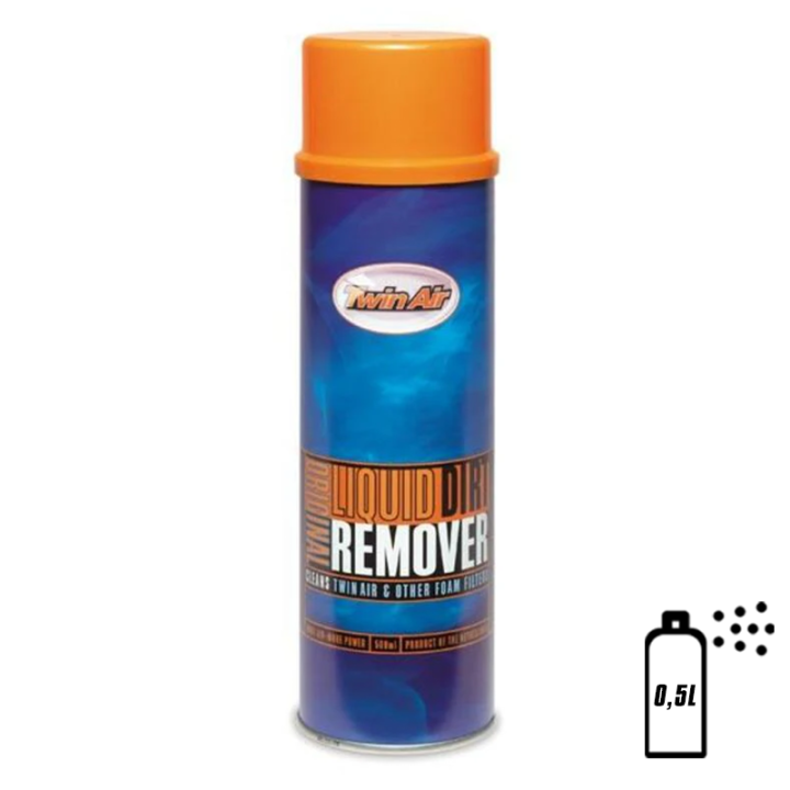 Nettoyant filtre à air TWIN AIR Liquid Dirt Remover - spray 500ml x12