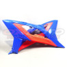 ouies de radiateur beta rr racing 2023 rouge/bleu