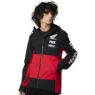 Veste FOX Honda pit noir/rouge | Oxmoto
