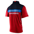Polo Gas Gas team tld rouge/bleu 2022 | Oxmoto