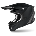 Casque Airoh twist 2.0 noir mat 2023 | Oxmoto