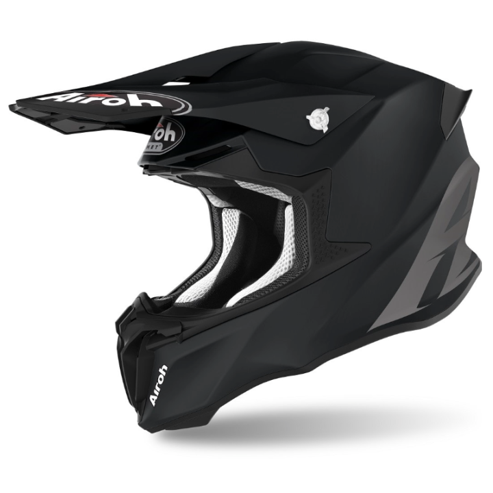 Casque Airoh twist 2.0 noir mat 2023 | Oxmoto
