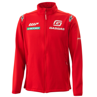 Veste Gas Gas softshell Alpinestars team rouge 2023 | Oxmoto