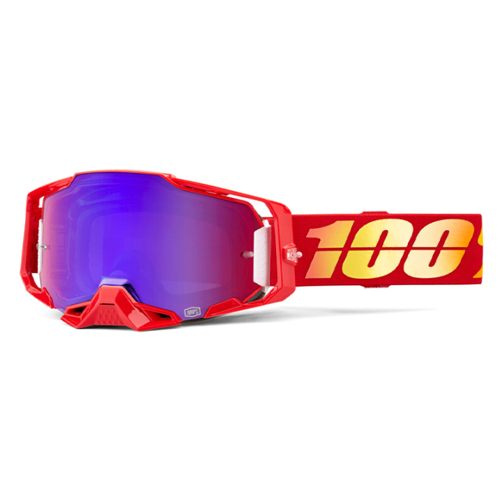 Lunettes 100% armega nuketown iridium bleu | Oxmoto