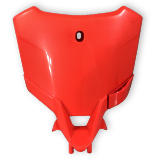 Plaque avant cross Beta rx rouge | Oxmoto