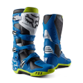 Bottes FOX motion bleu/jaune 2023 | Oxmoto