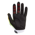 Gants FOX 180 statk rouge/jaune 2023 | Oxmoto