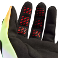 Gants FOX 180 statk rouge/jaune 2023 | Oxmoto
