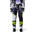 Pantalon FOX 180 morphic noir/blanc/violet 2023 | Oxmoto