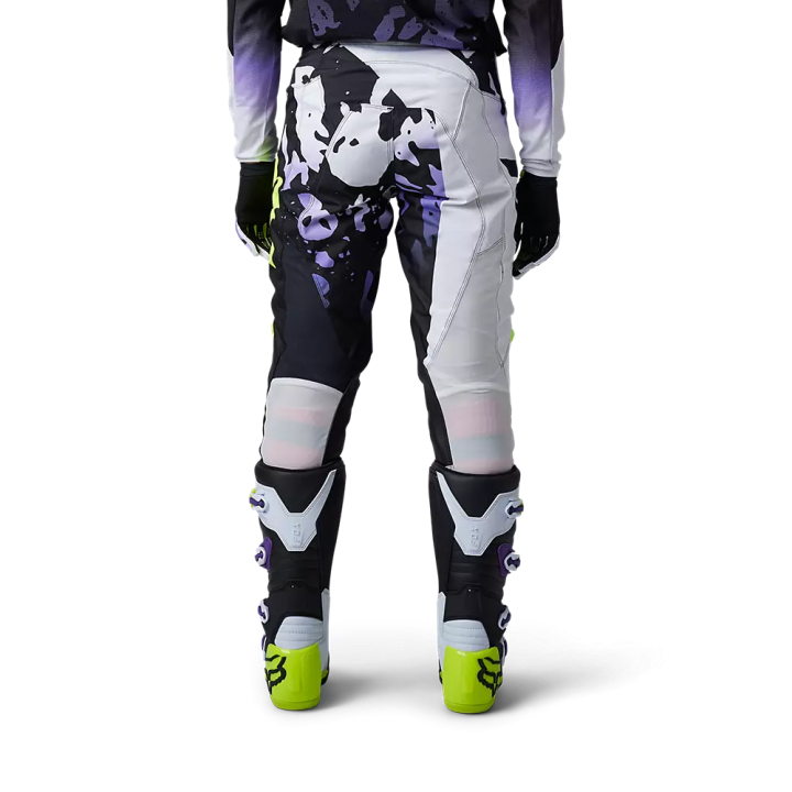 Pantalon FOX 180 morphic noir/blanc/violet 2023 | Oxmoto