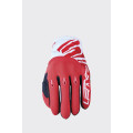 Gants Five e3 evo blanc/rouge 2023 | Oxmoto
