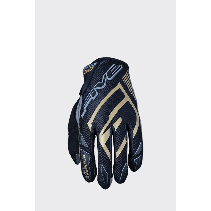 Gants Five mxf prorider s noir/or 2023 | Oxmoto
