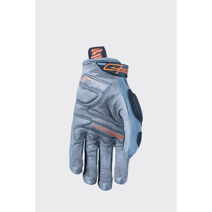 Gants Five mxf prorider s gris/orange 2023 | Oxmoto