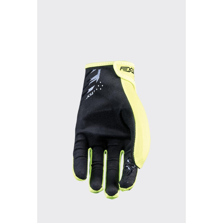 Gants Five mxf4 jaune fluo 2023 | Oxmoto