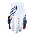 Gants Five mxf4 scrub blanc/rouge 2023 | Oxmoto