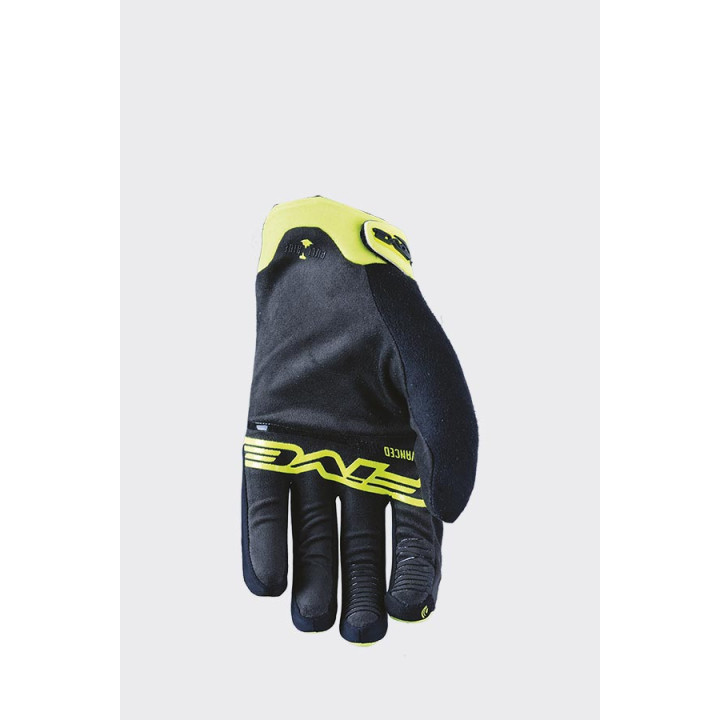 Gants Five neo jaune fluo 2023 | Oxmoto