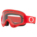 Lunettes Oakley o-frame mx écran transparent rouge | Oxmoto