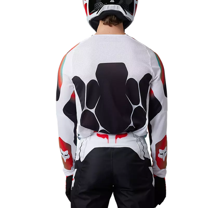 Maillot FOX 360 syz noir/blanc 2023 | Oxmoto