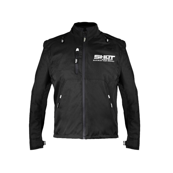 Veste SHOT contact assault noir/blanc 2023 | Oxmoto