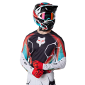 Maillot FOX 360 syz noir/blanc 2023 | Oxmoto
