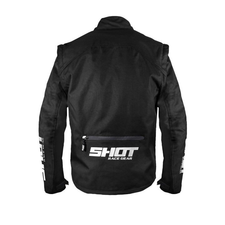 Veste SHOT contact assault noir/blanc 2023 | Oxmoto