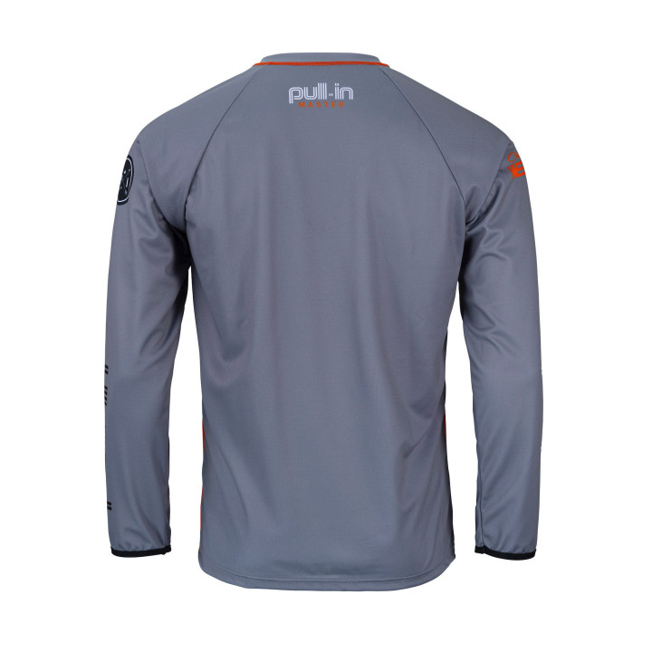 Maillot Pull-In master gris/orange | Oxmoto